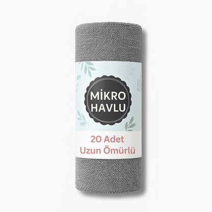 Premium Mikrofiber Rulo Havlu