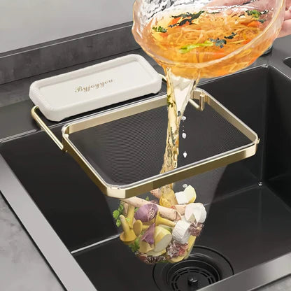 Katlanabilir Lavabo Çöp Filtresi